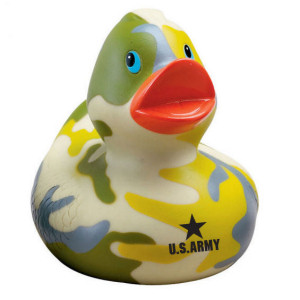 Promotional Rubber Ducks: Camouflage Rubber Ducks